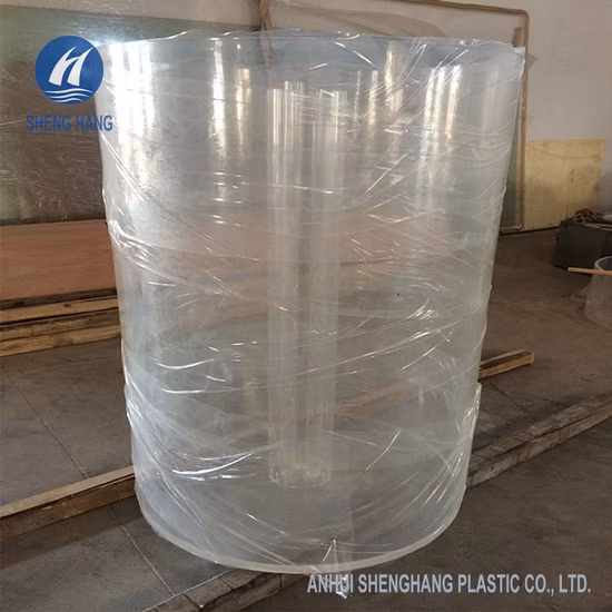 China Factory Big Plexiglass Cylinder Large Diameter Cast Acrylic Tube